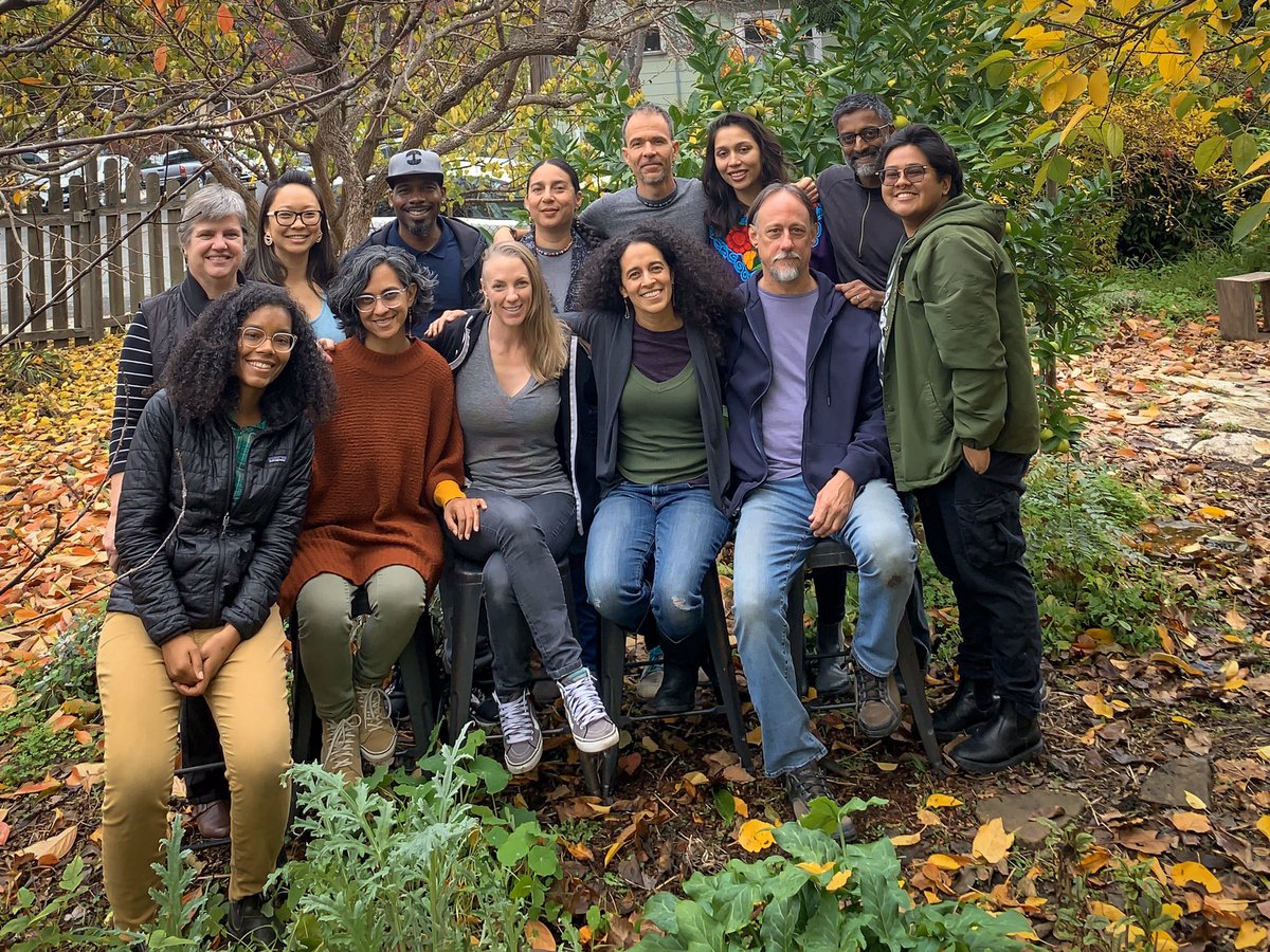 MoveGen's tweet photo. Just wrapped up a 2 day strategy retreat with collective, former staff and planning committee! We’re ready for the next 3 years y’all we’re coming with the ecological force with love, joy and possibility. #2019Goals #SquadGoals #JustTransition #MovementGeneration https://t.co/OK7rpfPkvD
