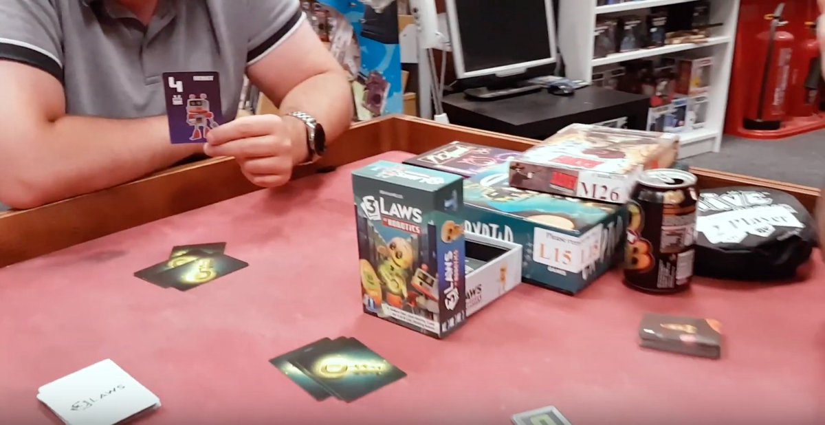 FloodgateGames's tweet photo. Is #3LawsOfRobotics on your #holidayseason #tabletopgame #wishlist? Maybe it will be after this @BG_Opinions review! https://t.co/ahsFelLHLo #3lawsofroboticsgame https://t.co/kmgqvHDoIg