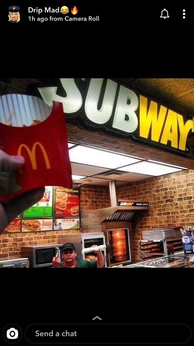 cashcatcore's tweet photo. @kacz u been caught working a subway https://t.co/73yArJwHzC