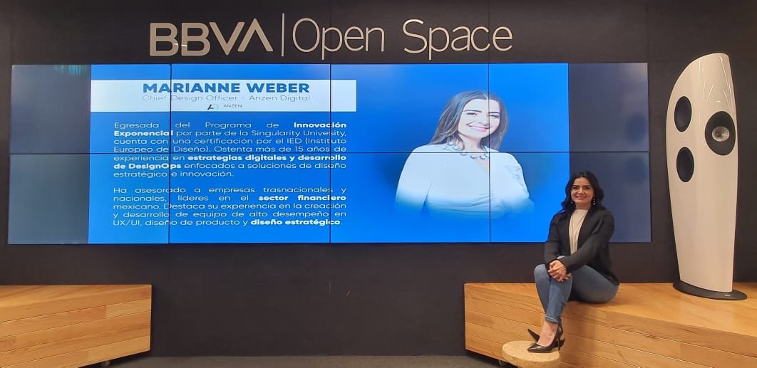 anzen_digital's tweet photo. Llegó el día...  A minutos de empezar The Digital Transformation Night (DTN) en el Open Space México BBVA con nuestra Chief Design Officer en Anzen Digital, Marianne Weber. https://t.co/lO4E1ZTczq