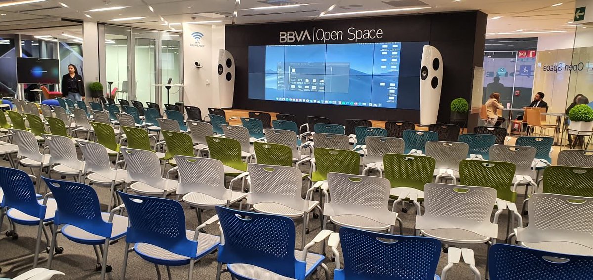 anzen_digital's tweet photo. Llegó el día...  A minutos de empezar The Digital Transformation Night (DTN) en el Open Space México BBVA con nuestra Chief Design Officer en Anzen Digital, Marianne Weber. https://t.co/lO4E1ZTczq