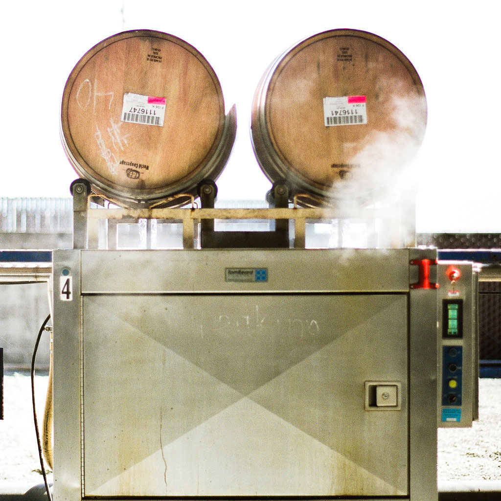 We understand water is one of our most precious resources - especially here in CA. That's why the rinse water from our barrels and tanks is reused three times before being recycled for vineyard drip irrigation. Learn more about our sustainability efforts: carmelroad.com/sustainability