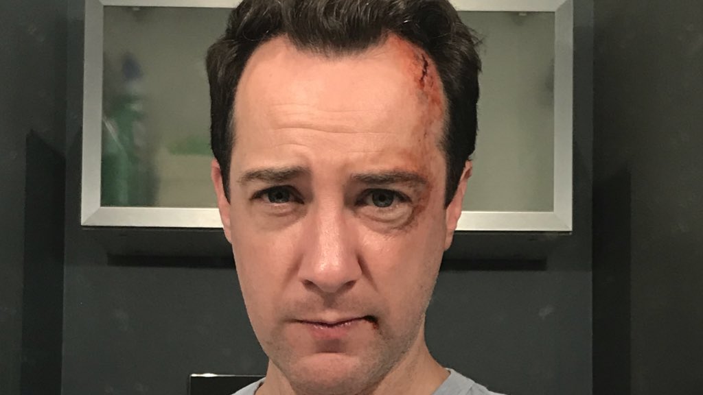 Another hard day @ the office. Ending days wiping blood off my face brings me back to the good ol days of #DarkMeridian. Luv makin movies w/ my friends: <a href="/rankin_hickman/">Rankin Hickman</a> #ChelseaBruland #CarolineCole <a href="/TAYNOLA/">TADASAY</a>! 

#BillySlaughter #setlife #movies