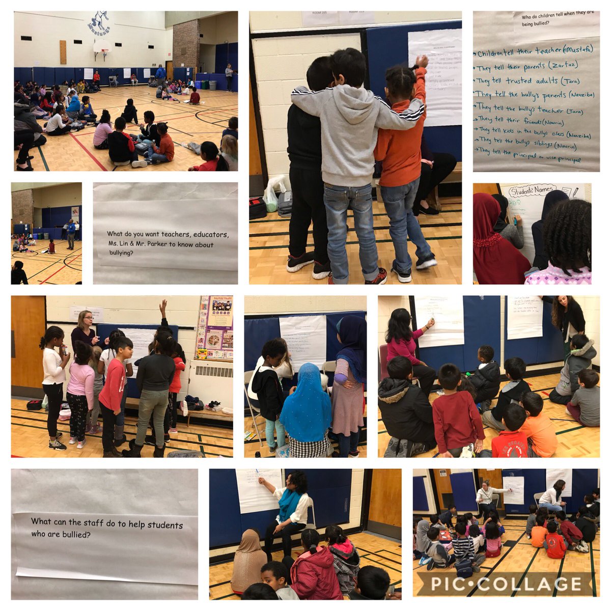MrsSharonLin's tweet photo. First Town Hall Meeting @OakridgeJPS to talk about bullying awareness #StudentVoice #ProblemSolving #CriticalThinking | Thank you staff for listening to our students and honouring each voice! @LC3_TDSB @pctdsb #InspireInnovateInclude @schan_tdsb @tdsb @ParthiKandavel https://t.co/Jxv2tVdNU7