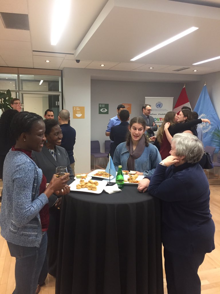 UNACanada's tweet photo. Thank you to everyone who came out tonight to celebrate #IDDIP’s 25th Anniversary! 🎉 Merci à tout le monde d’être venu célébrer le 25e anniversaire du #PSDID! 🎉  #IDDIP25 https://t.co/Jn1HftmJXQ