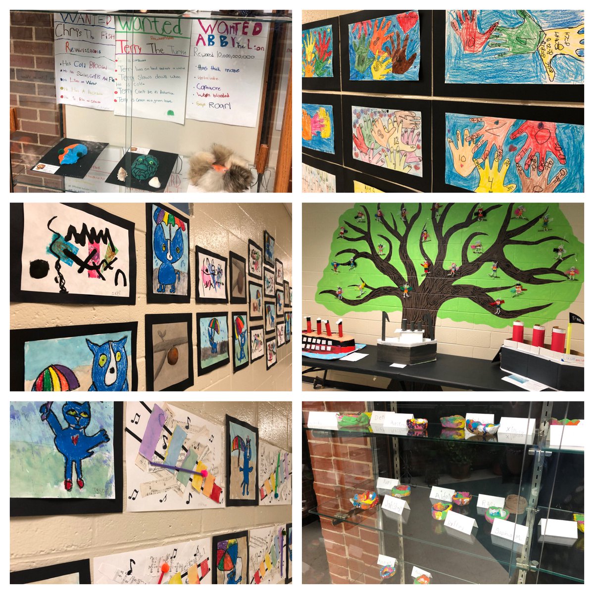 pwatson323's tweet photo. What a gr8 night at @LaBelleESLions during our Winter Arts Showcase! Our Lyricals did a great job lead by @LESMusicRoars &amp; the artwork was amazing! Every piece connected to classroom standards as well as art standards.  @LauraLaQuaglia @CobbPerforms @CobbSchools #artintegration https://t.co/a7YfUwTfqj