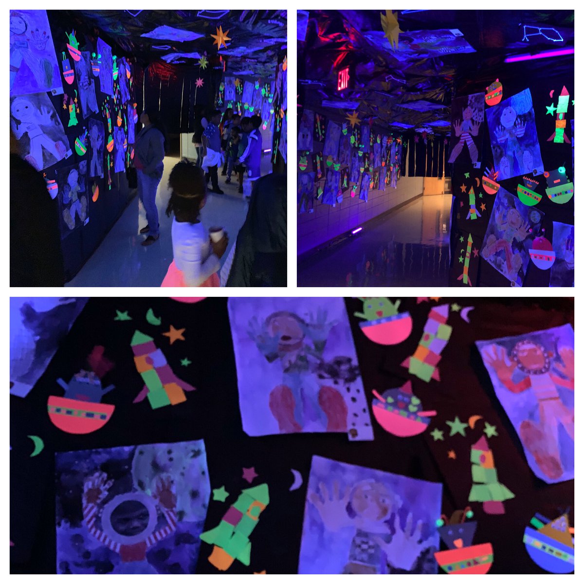pwatson323's tweet photo. What a gr8 night at @LaBelleESLions during our Winter Arts Showcase! Our Lyricals did a great job lead by @LESMusicRoars &amp; the artwork was amazing! Every piece connected to classroom standards as well as art standards.  @LauraLaQuaglia @CobbPerforms @CobbSchools #artintegration https://t.co/a7YfUwTfqj