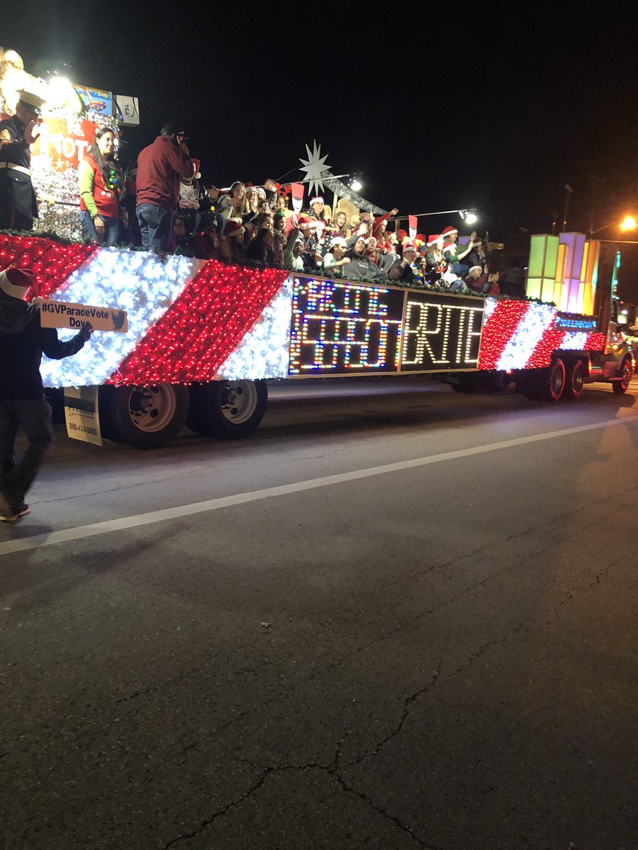 Debragrose's tweet photo. Wow!  We have a winner!!!  #GVParadeVotedove https://t.co/IWRiJeiVtO