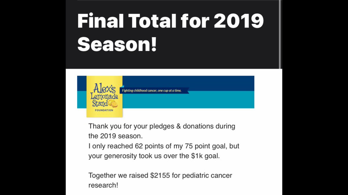 Thanks for your support fighting pediatric cancer! Proud to have raised over $2k. Looking forward to doing it again next year! #tpw ⁦<a href="/MSHSactivities/">Millard South Activities</a>⁩ ⁦<a href="/KohlsKicking/">Kohl's Kicking Camps</a>⁩ ⁦@MikeSautterOWH⁩ ⁦<a href="/MSouthFootball/">Millard South Football</a>⁩ ⁦<a href="/AlexsLemonade/">Alex's Lemonade Stand Foundation</a>⁩ ⁦⁦<a href="/MillardSBSoc/">MILLARD SOUTH BSOC</a>⁩