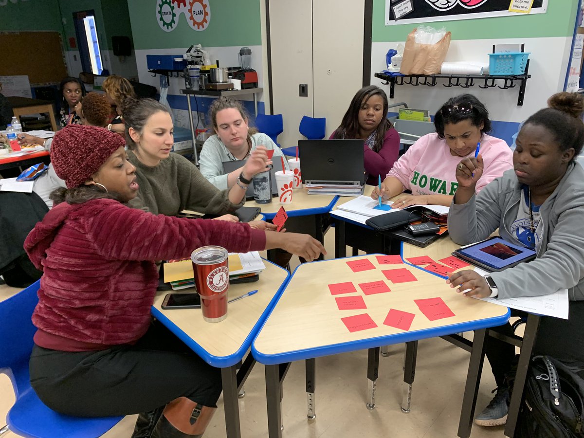 ayannademery05's tweet photo. Our teachers participated in an insightful webinar facilitated by @drdumasclark this afternoon. #sharpeningoursaws #growingourWILDCATS #collaborativeleaning @porteram_fcs @jenniferwburton @MeekerAP @AjaMcNair https://t.co/YkC5y0TKLp