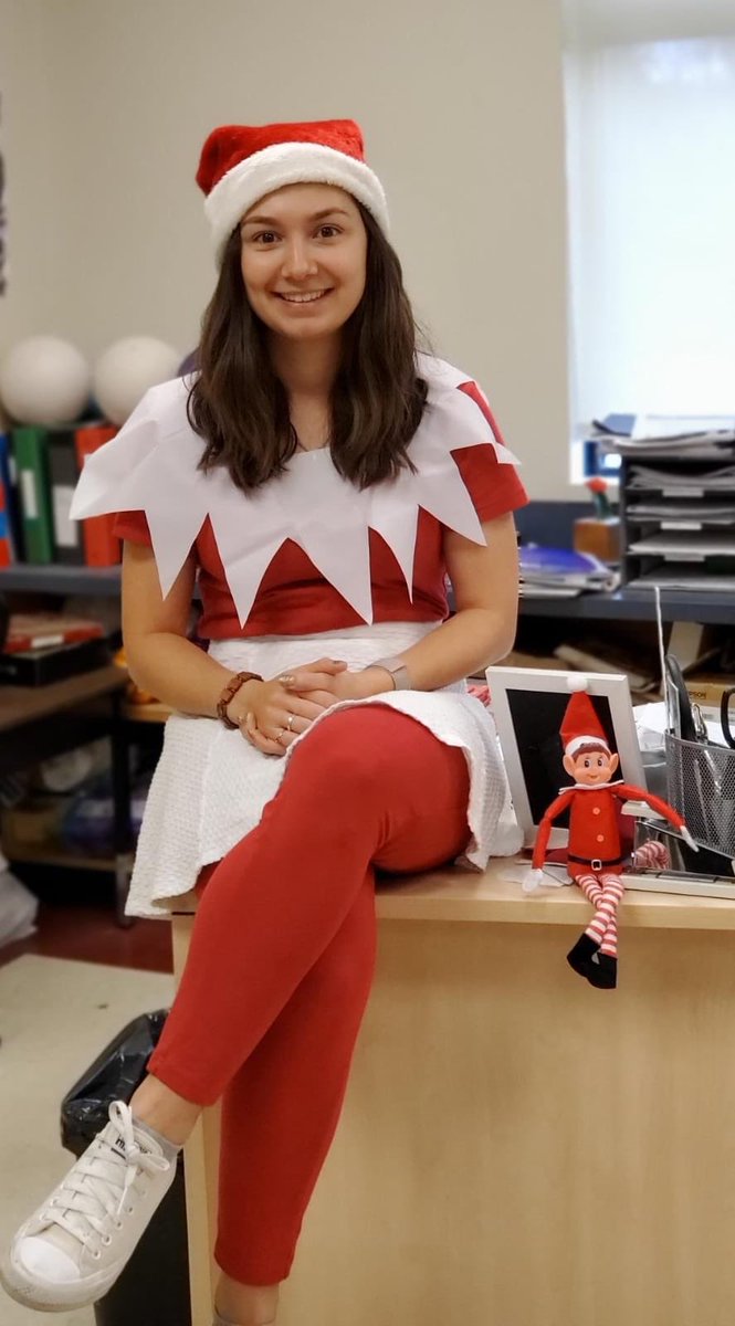 vsbcunningham's tweet photo. Getting into the spirit of the season🎄Check out our doors and elfish teachers! @VSB39 https://t.co/APYGl9VicC