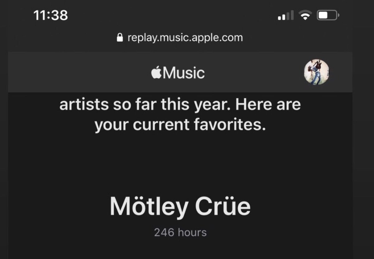 246hrs (14,760min) with <a href="/MotleyCrue/">Mötley Crüe</a> this year 🤘🏻Crüe head till I’m dead 
. <a href="/MrTommyLand/">T🥁mmy L33</a> <a href="/NikkiSixx/">📷</a> <a href="/mrmickmars/">Mick Mars</a> <a href="/thevinceneil/">Vince Neil</a>   #motleycrueisback #motleycrue