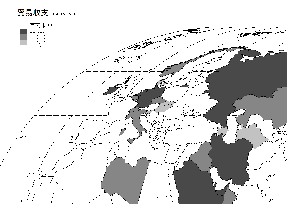 いかにもセンター地理で使われそうな図版シリーズ19