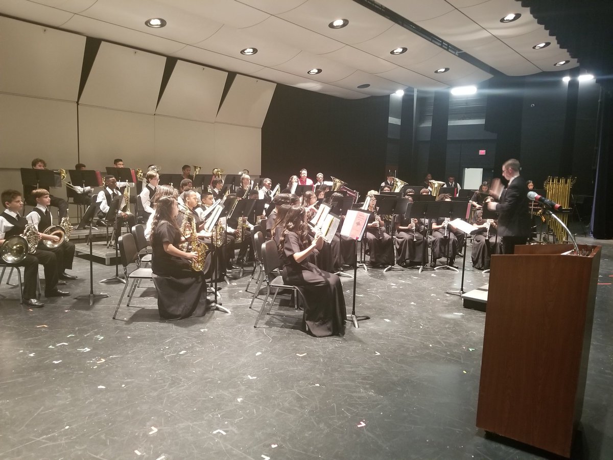 RodeoPalms's tweet image. Shout out to Mr. Sharp and Mr. Wood for a wonderful band concert! #tma100 #itstartswithmusic