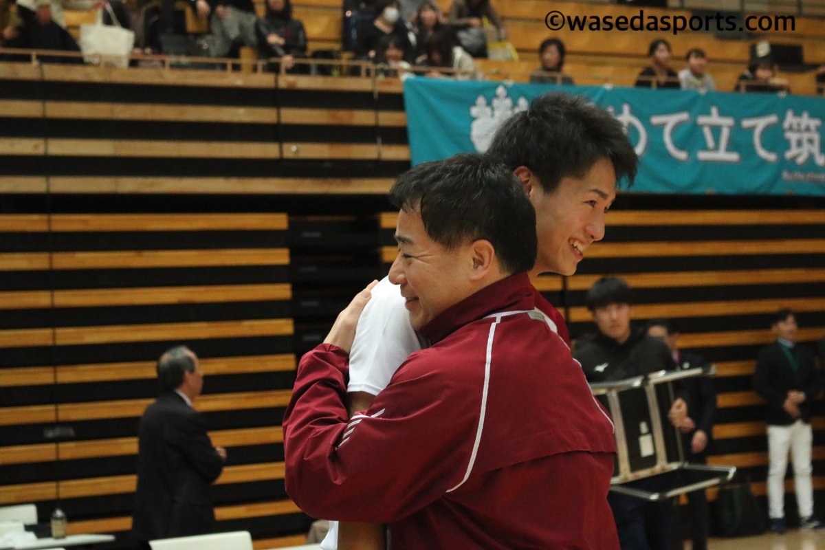 waseda_sports's tweet photo. [記事更新]筑波大を撃破し、悲願の３連覇達成！
全日本大学選手権・・・バレーボール
記事URL≫ https://t.co/ubnX3nK14D
※掲載が遅れて申し訳ありません
#waseda #sousupovolleyball  #全日本インカレ https://t.co/RchaAUvIS6