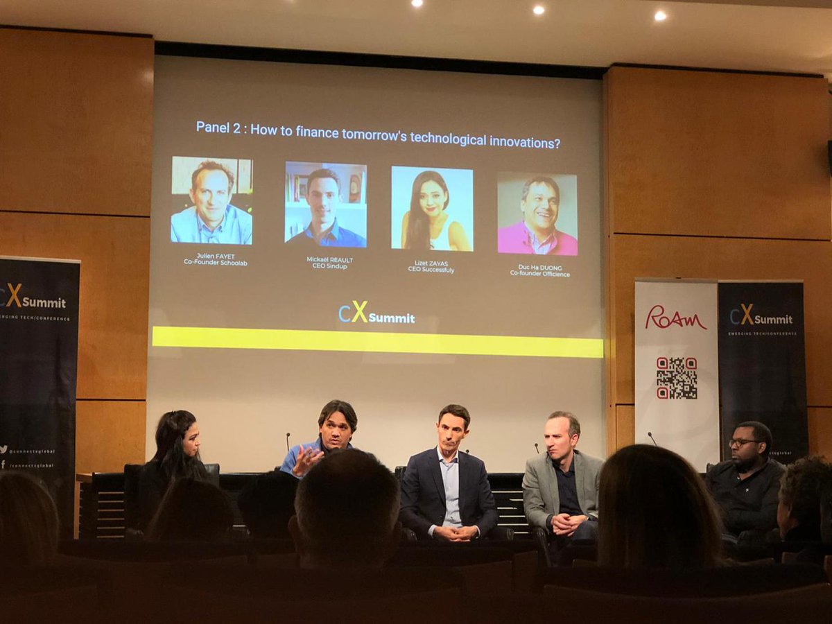 BacelyYorobi's tweet photo. #cxsummit19 Thanks to our speakers @LizetZayas, @julienfayet, @GMabeto, Youssef Belatar de @CitizenCapital ,@ChristianClot Dr Hélène Ben Aïm du @cnes @OffyVN ,Mickaël Réault, François Mercier  @ask_irain @sename_ ,@babgi and our host @jnourel #diversity #frenchtech #tech https://t.co/MhW0h05rfY