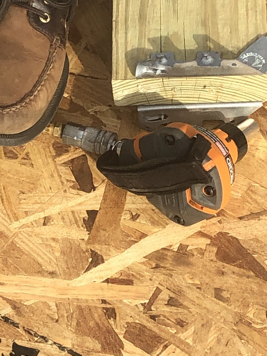 CHWoodTech's tweet photo. I gave the boys a palm nailer, they decided to use hammers. #old school. #ifundme. https://t.co/UBjQ61c1K4