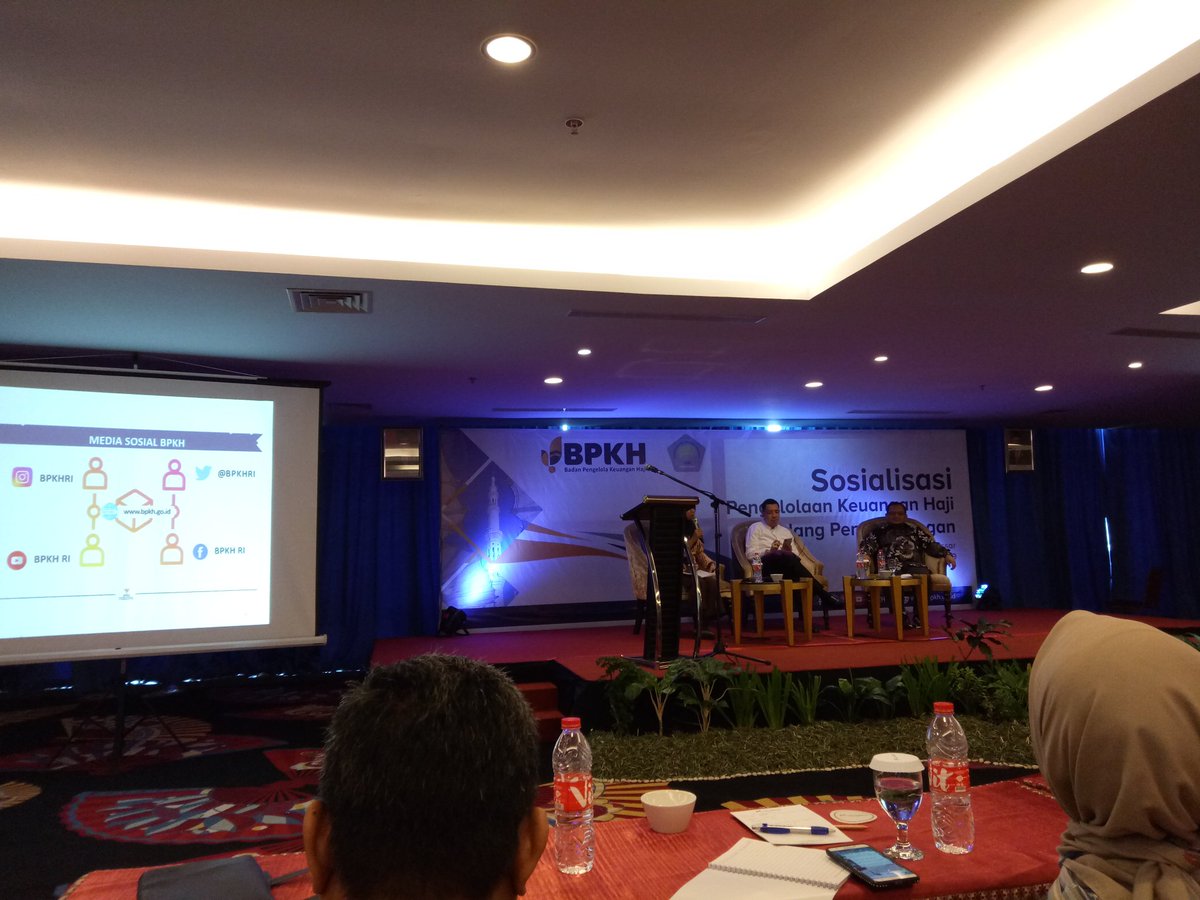 Sosialisasi pengelolaan keuangan Haji di swiss bell makasar <a href="/BpkhRi/">BPKH RI</a>