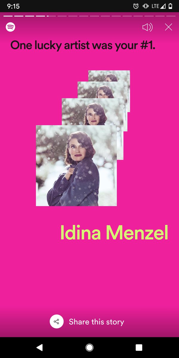 emily_bee's tweet photo. Okay, @Spotify I already knew I had a 3 year old... #Frozen @idinamenzel #Only4hours https://t.co/JtMv9Rtuoc