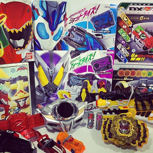 cstoys's tweet photo. Newly obtained pre-owned toys for this weekend :D 
#cstoys #newarrivals #preownedtoys #forceriser #shotriser https://t.co/NGoqR8TpPl https://t.co/biOysd6qgD
