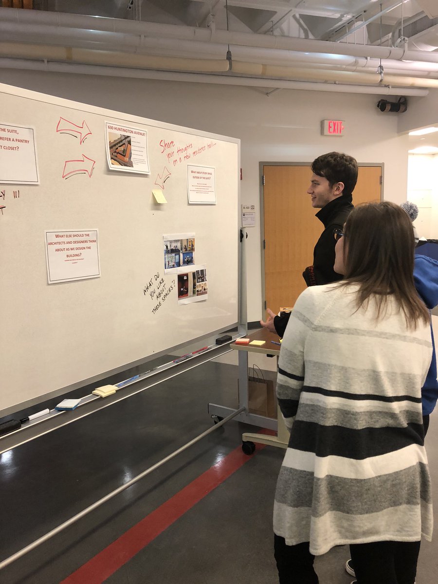 _peter_fowler's tweet image. We’re excited to be collecting some feedback from students on a potential new residence hall at 630 Huntington Ave!