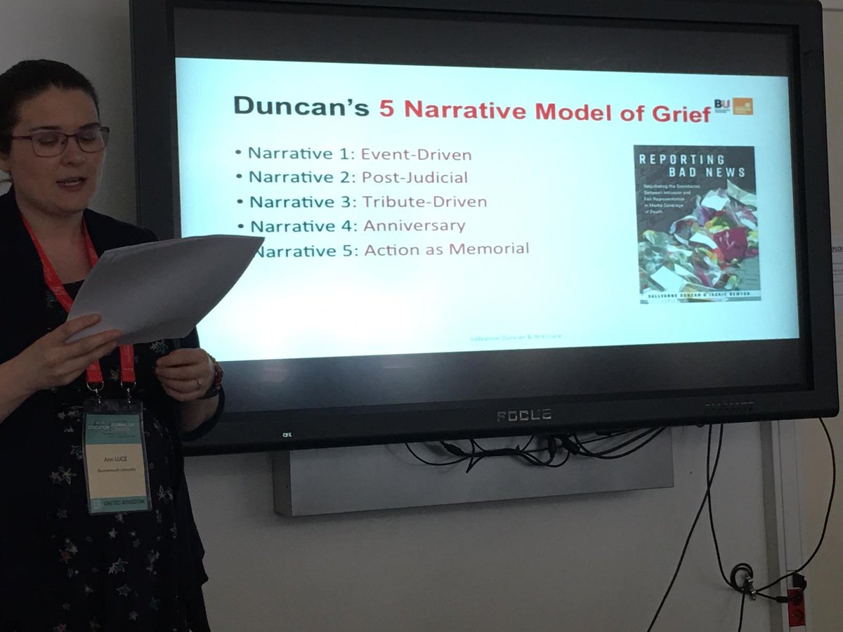 stann2's tweet photo. Very excited to be presenting @stann2 & @sallyanneduncan paper about our Responsible Suicide Reporting Model @JERAA2019 in Sydney from the comfort of our homes in the UK! @bournemouthuni @UniStrathclyde #jeraa19 #AcademicChatter #SuicidePrevention https://t.co/sn39iwHgxs