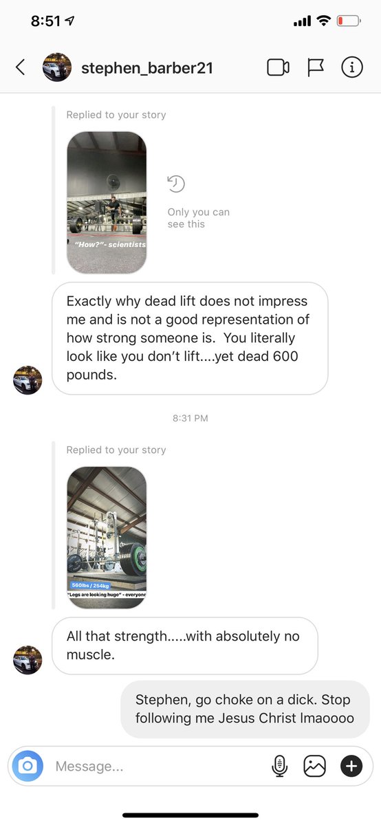 MaxxChewning's tweet photo. Prime reason why I don’t go into my DMs too often lmao https://t.co/lxe5TERqI7