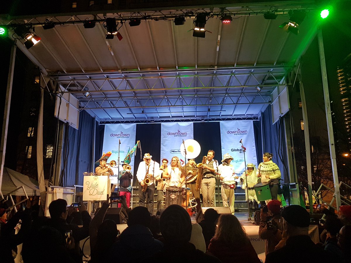 If you're looking for a festive sing along #TheCarnivalBand at #YuleDuel2019 are your people.