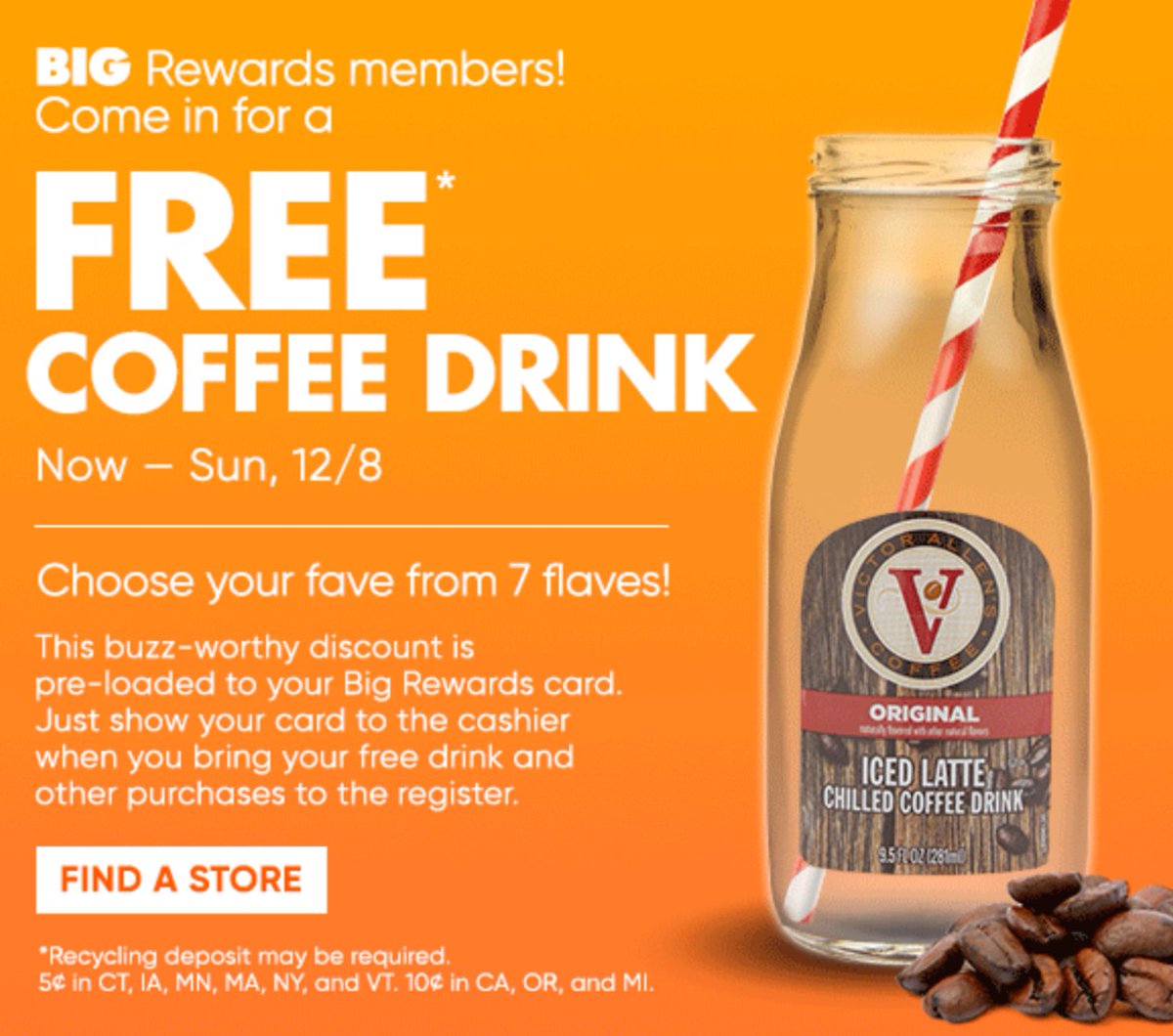 savingjoyfully's tweet photo. Great @biglots #freebie Now through Sunday 12/8 #freebies #free #couponcommunity #coupons #couponing #ilovefreebies #freestuff #freebie #couponlife #couponingcommunity #coupon #freebiefriday #savings #frugalliving #couponers #couponaddict #deals #ilovecoupons #savingjoyfully https://t.co/sGhrU0rUSL