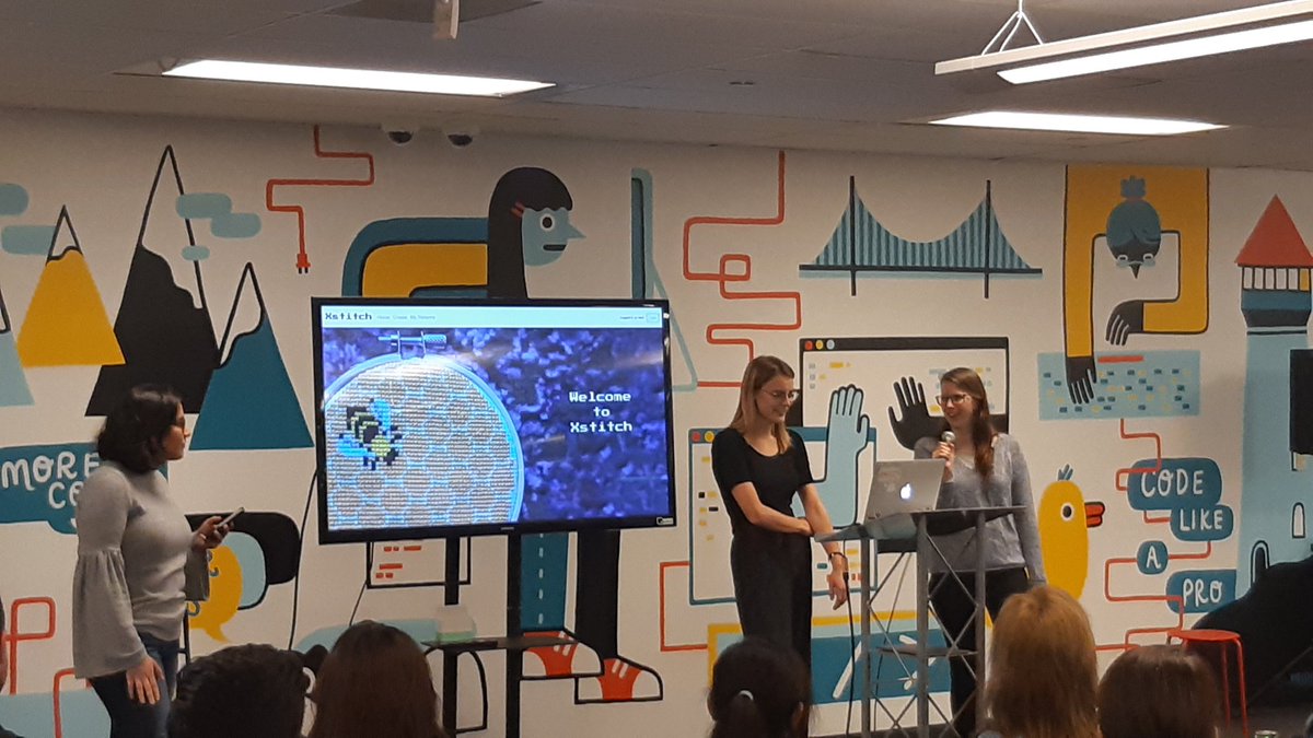 nicolehusain's tweet image. Love it when hobbies and code collide 🙌 XStitch provides a great user experience in making cross-stitch 🧵 patterns. #LHLDemoDay