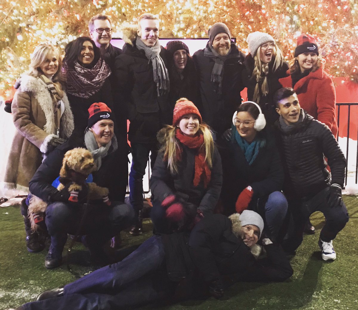 the_edge's tweet photo. They call ‘em the Triple C’s - The Corus Christmas Crew. #ToyDriveLive https://t.co/3D14bIjOXc