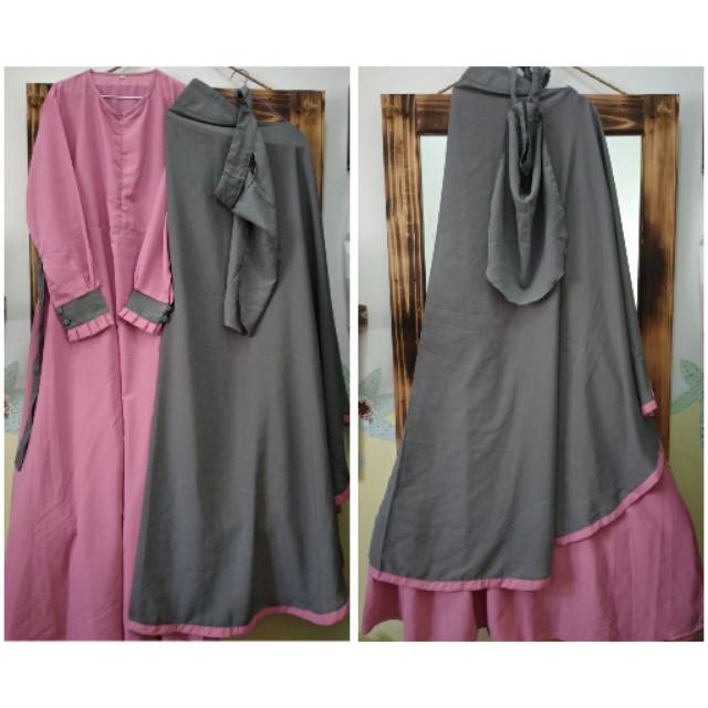ChikikuSnack's tweet photo. Saya menjual Set gamis sy... seharga Rp230.000. Dapatkan produk ini hanya di Shopee! https://t.co/mO44fW8Tkp #ShopeeID https://t.co/ZjYN2n456q