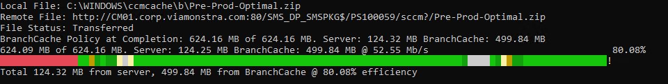 miketerrill's tweet image. 80.08% #BranchCache efficiency from two different driver packages that were zipped!!! #DedupMagic @2pintsoftware @AndHammarskjold
