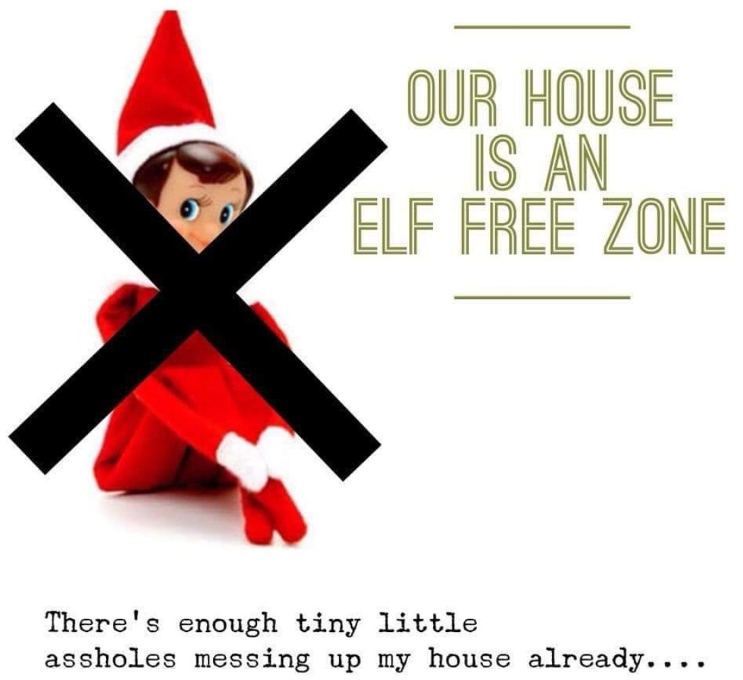 jac_n_dmb's tweet photo. Seriously considering having a dramatic exit with the Elf this year &amp; 🔪 killing that MF off!! ⚰  #elffelloffashelf #elffreezone #MakeChristmasMerryAgain 😂🤣😂🤣 https://t.co/8c7Alj9ReP