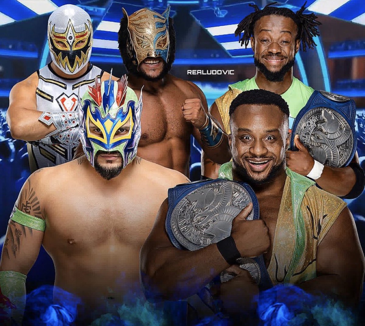 steviecapone's tweet photo. @KalistoWWE I wanna see some #GoodLuchaThings from the #LuchaHouseParty on #SmackDown! https://t.co/r7TTRbIHOf