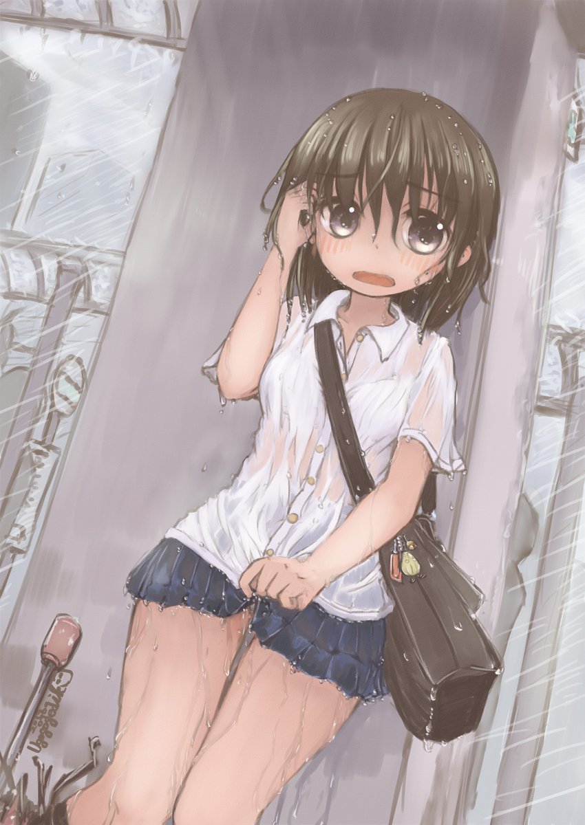 #2019年自分が選ぶ今年の4枚
性癖が…解き放たれたッ
1枚目:描いたのは大晦日な教室おもらし。
2枚目:水中でするの描いてみたかった。
3枚目:濡れ透けはよいぞ…!
4枚目:説明書見るときにうさみみすでにつけてるところ。