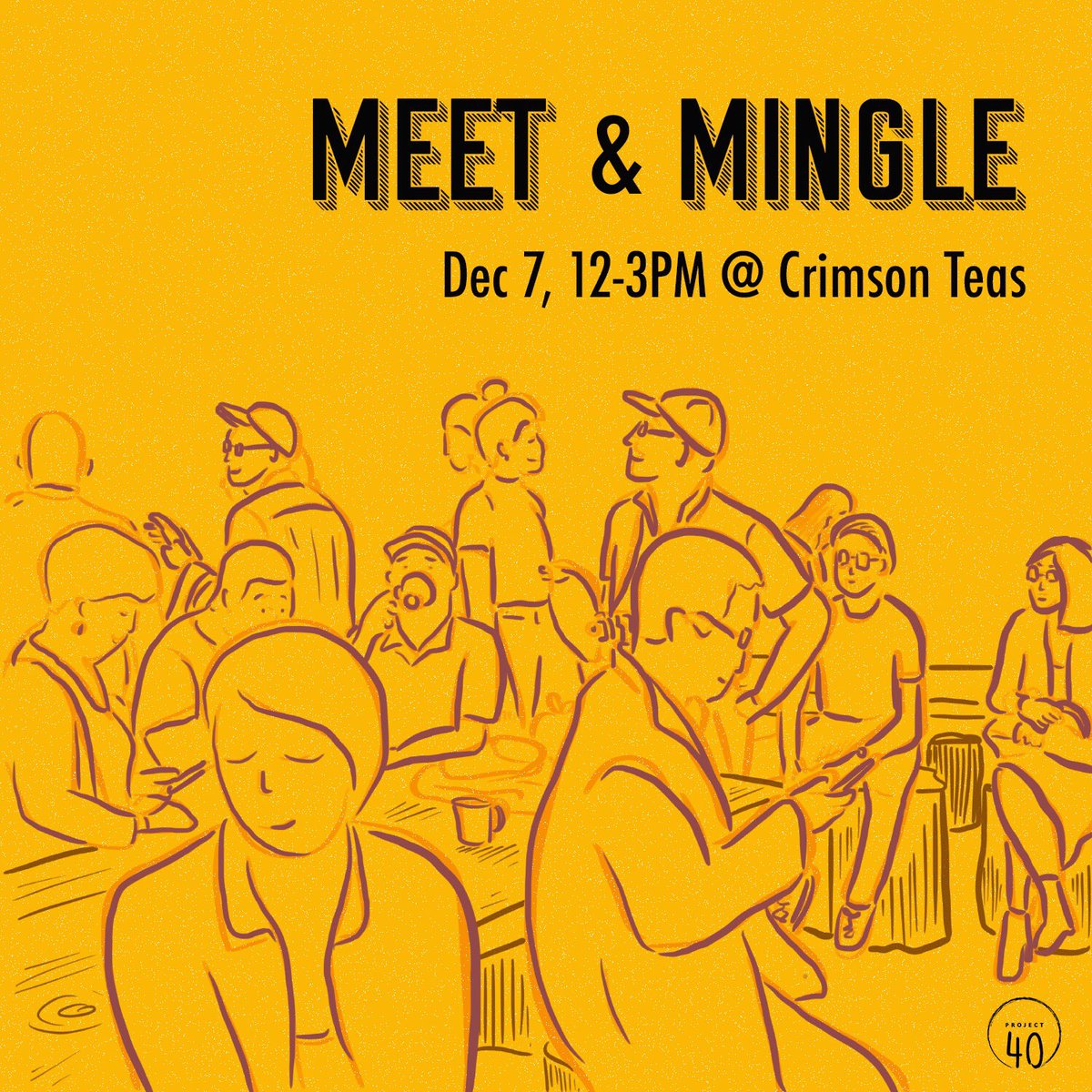 Projectx40C's tweet photo. We would love to see you all for the last time this year at Crimson Teas! Come out to our last event of 2019 this Saturday. Drop by any time between 12-3pm 😌 https://t.co/ueZJRqOmJV