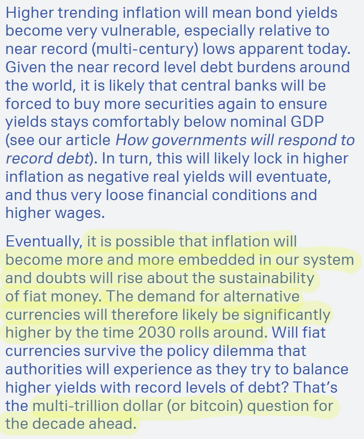 The first chapter in Deutsche Bank's "Imagine 2030 — the decade ahead" report is called "The end of fiat money?" dbresearch.com/PROD/RPS_EN-PR…