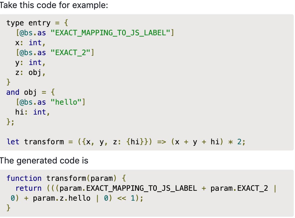 BuckleScript 7 is  enabled by default for <a href="/reasonml/">Reason</a> users, it is the biggest release we've made! It provides you with better type safety, perf and greatest js-interop ever! reasonml.chat/t/ann-bs-platf…