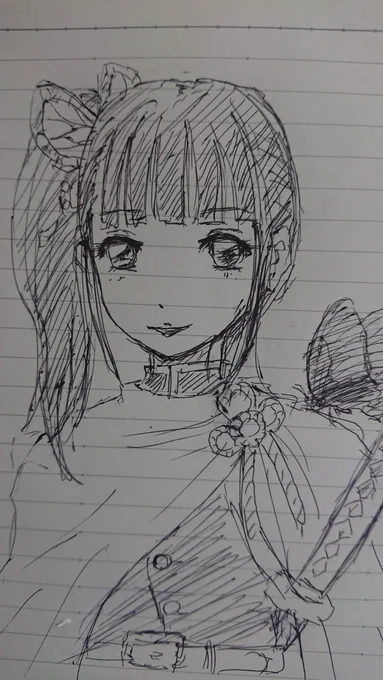 今日のカナヲちゃん。
そろそろロボット描く。 