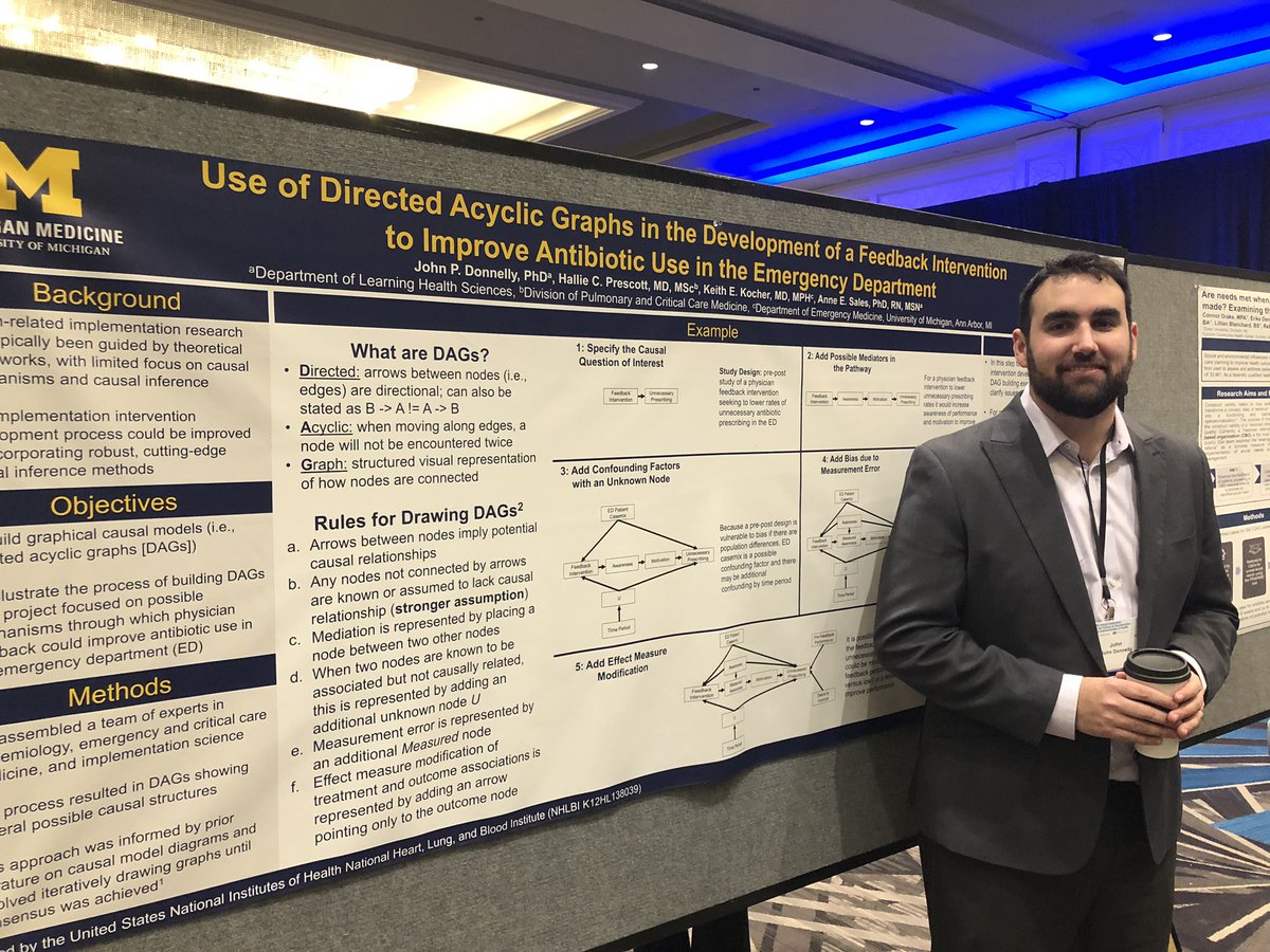 gretchenpiatt's tweet photo. @jpdonnepi, @JenniferNErvin, #EmilyDibble, and #VictorRentes did a great job at #DIscience2019. They represented @umichDLHS and @umichmedicine well!! https://t.co/Gm3N2zk8go