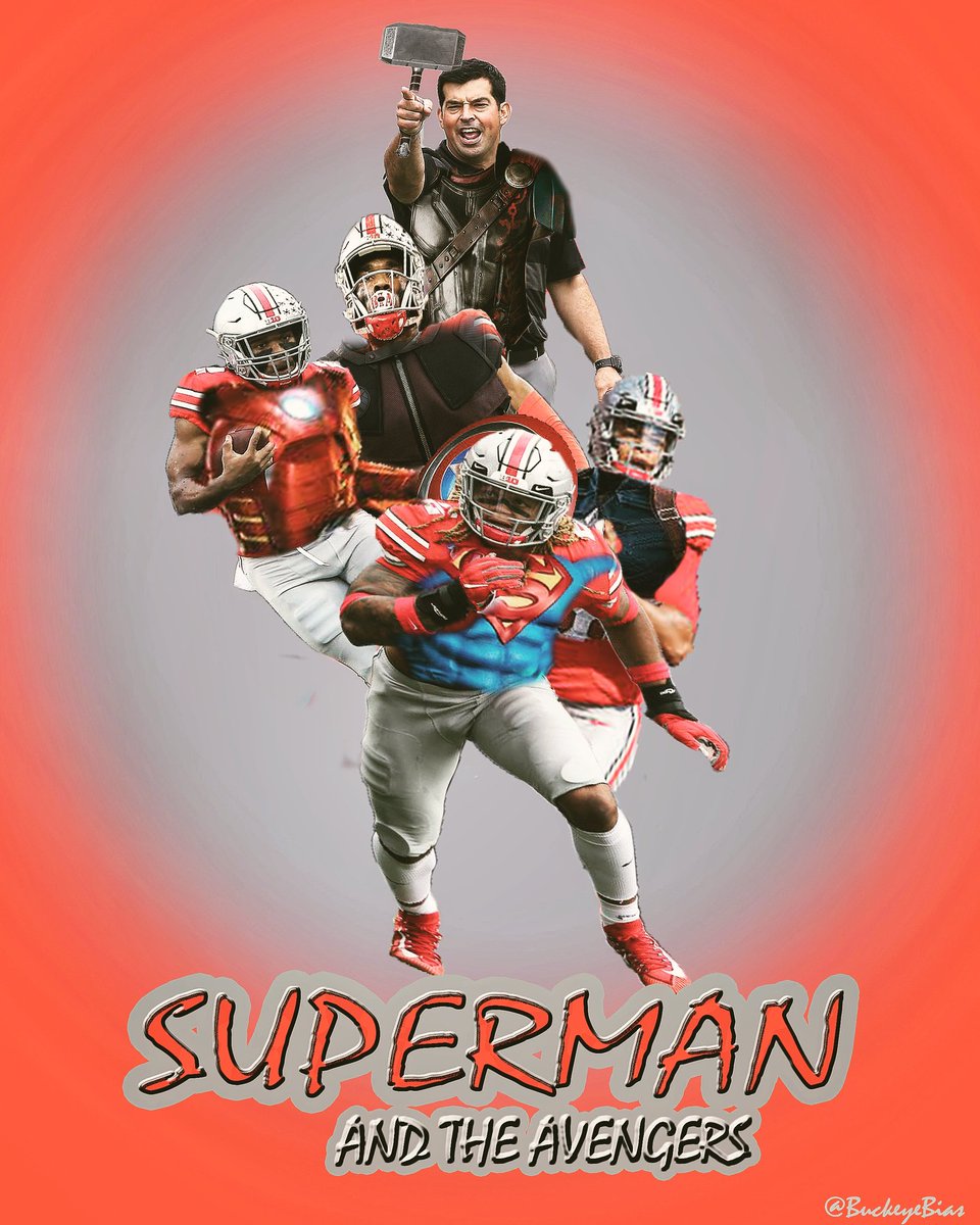 This one's for <a href="/joelklatt/">Joel Klatt</a> I originally was only going to post this on IG but after a few days I decided the world of Twitter should also see my work #supermanandtheavengers