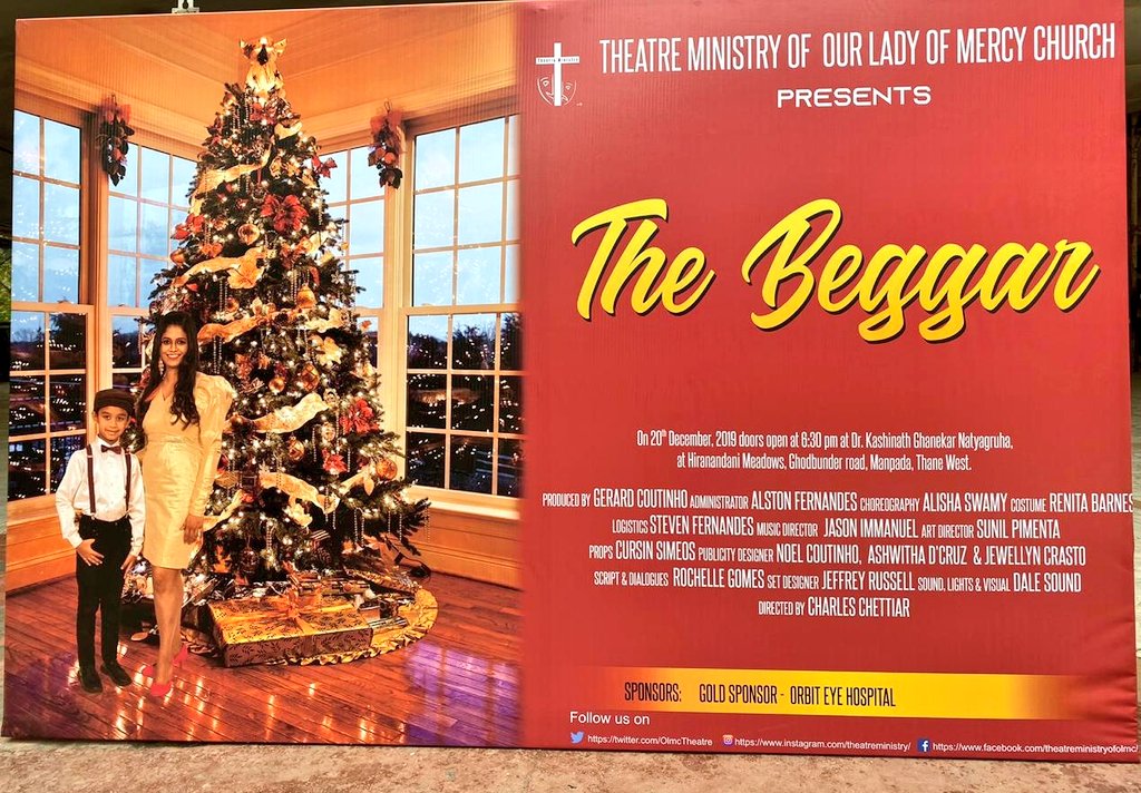 Save the date: 20th December 2019 at 6:30pm @OlmcTheatre presents #TheBeggar.