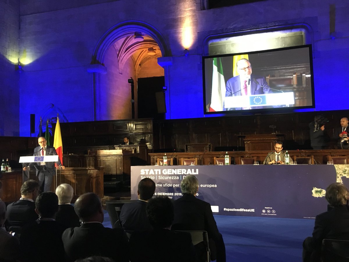 .<a href="/ESA_EO/">ESA Earth Observation</a> Director <a href="/AschbacherJosef/">Josef Aschbacher</a> just welcomed guests to the States General for Space, Security and Defence: The Upcoming Challenges for the European Industry in #Naples and is now talking about the achievements of the <a href="/CopernicusEU/">Copernicus EU</a> programme, a true European success story.