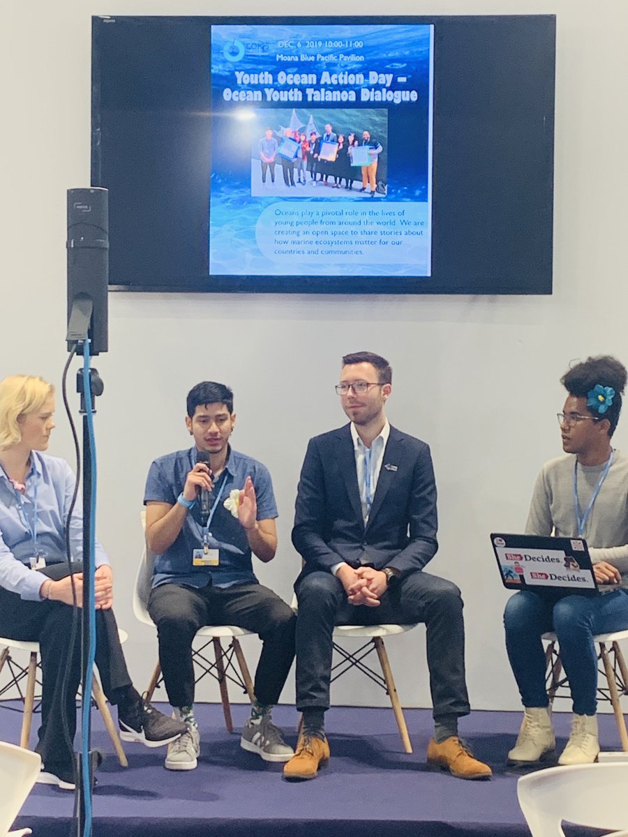 Miriah Russo Kelly (@drmiriahkelly) on Twitter photo Starting my last day at #COP25 at a talanoa dialogue about the pivotal role of the ocean for young people around the world. Our fellow Danny Osorio is seen here sharing his experiences growing up near the ocean in Columbia #uconntalksclimate #TiempoDeActuar #OceanLove Starting my last day at #COP25 at a talanoa dialogue about the pivotal role of the ocean for young people around the world. Our fellow Danny Osorio is seen here sharing his experiences growing up near the ocean in Columbia #uconntalksclimate #TiempoDeActuar #OceanLove