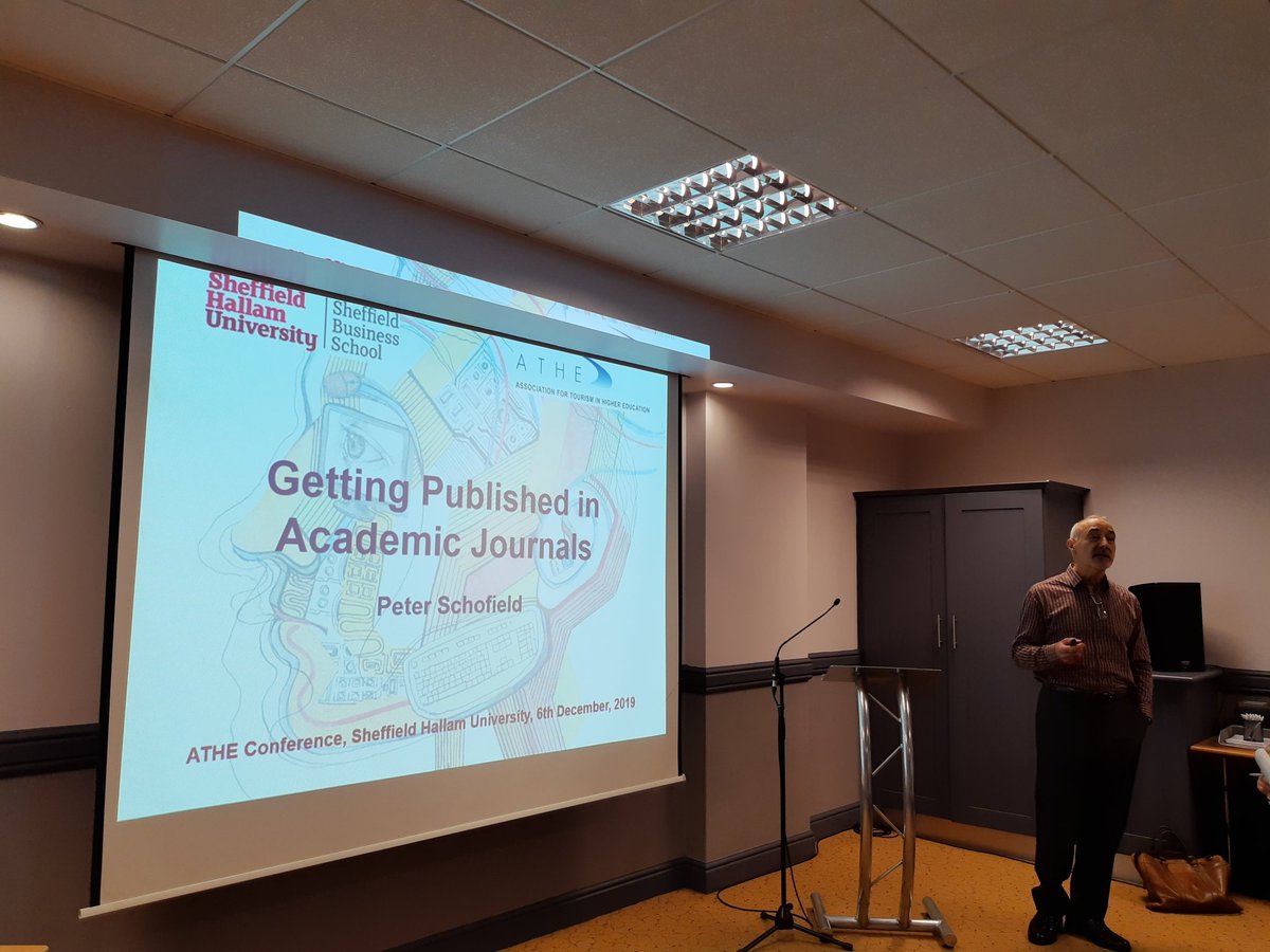 SBSSunkim's tweet photo. The second day of @AssocTourismHE kick starts with @SHUTourism Prof Peter Schofield's Publication Workshop. https://t.co/U3U8mSswD8
