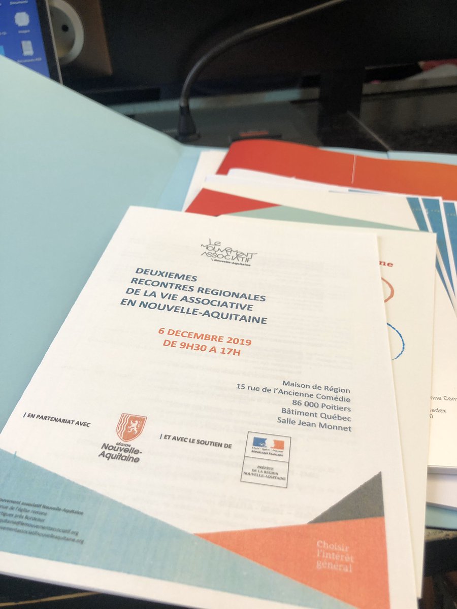 CharlotVincent's tweet photo. Lancement des 2è rencontres régionales de la vie associative par @L_Moncondhuy Journée organisée par @lemouvementasso #NouvelleAquitaine pour échanger sur le dynamisme et la vitalité associatif en Région et sur les perspectives à venir. https://t.co/oUAXTXptB2