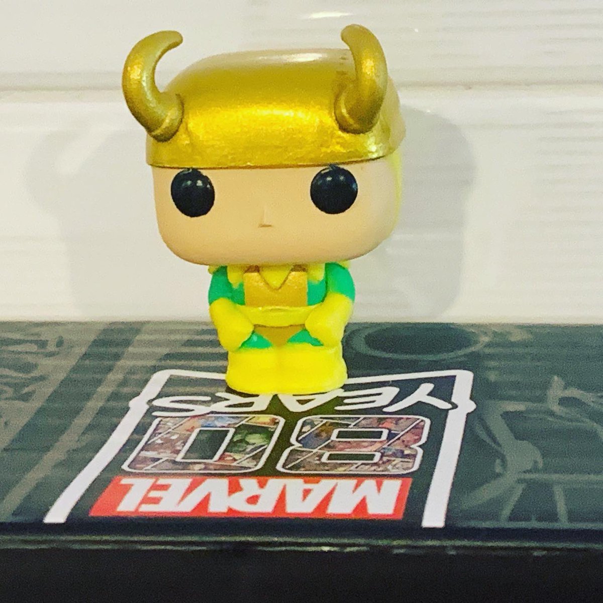 DavidPDavicine's tweet photo. Pocket #Funko de #Loki edición #80yearsofmarvel correspondiente al día 6 del calendario de Adviento de #Marvel https://t.co/pY96Hodz57
