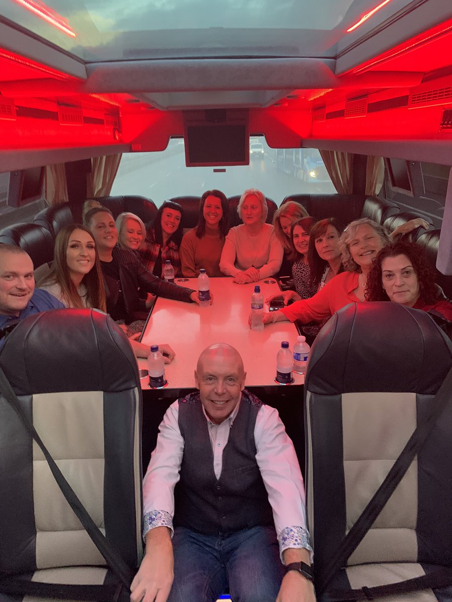 JodielWilson's tweet photo. Travelling in style to the staff conference  on the Fleetwood Town tour bus @ftfc @MyGreatPlace #gpcc19 https://t.co/VdmBGBAitg