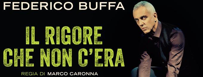 🎭 ⚽️ IL #RIGORE CHE NON C'ERA 🥅 il nuovo spettacolo di Federico Buffa, #domenica 8 #dicembre, al PalaMazzalovo di #Montebelluna ⏰ Ore 17.00 
<a href="/buffa_com/">federicobuffa.com</a>
 
Info: ICONA
☎️ 0423 1908346
📱335 5819109
📧 info@iconamusic.it
🌐 iconamusic.it